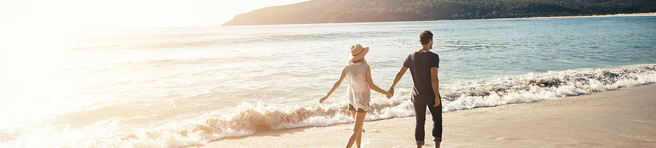 Couple on the beach